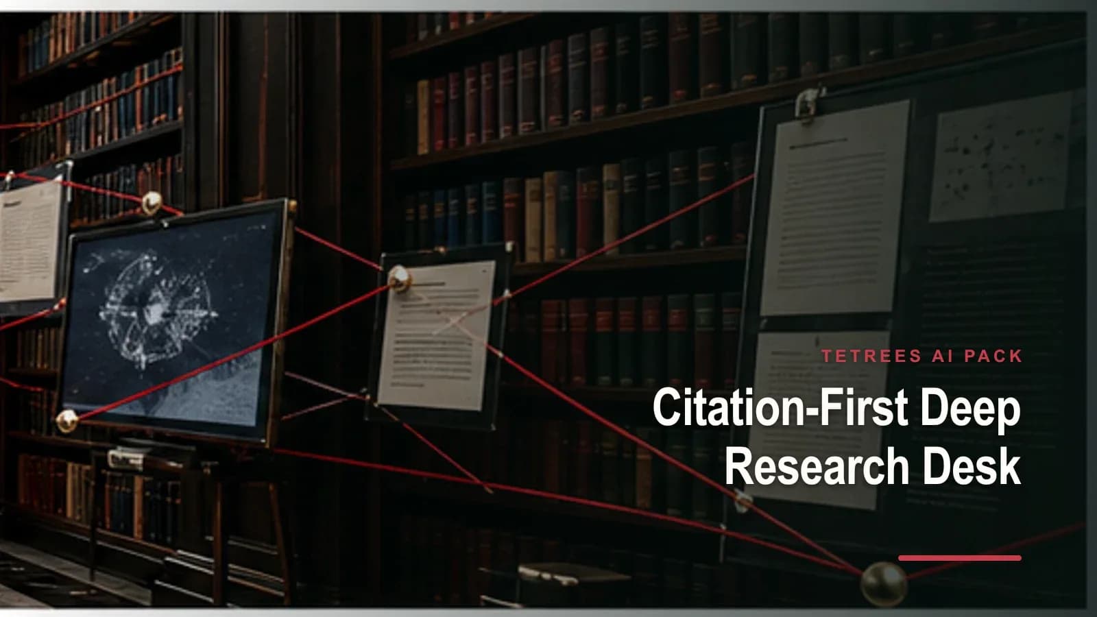 Citation-First Deep Research Desk cover