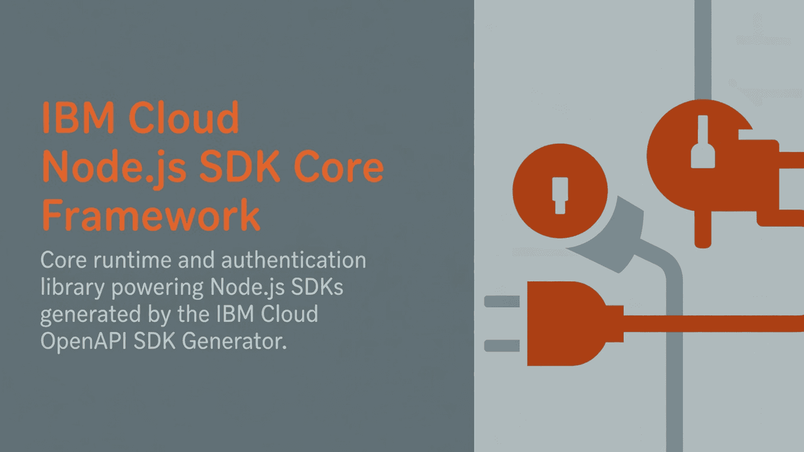 IBM Cloud Node.js SDK Core Framework
