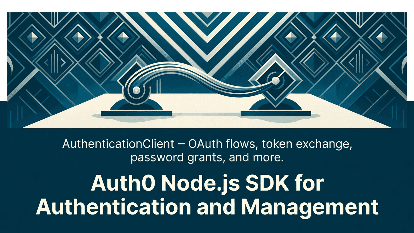 Auth0 Node.js SDK for Authentication and Management