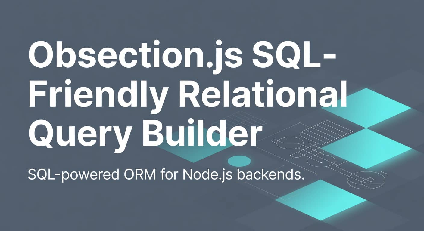 Objection.js SQL-Friendly Relational Query Builder for Node.js preview 1