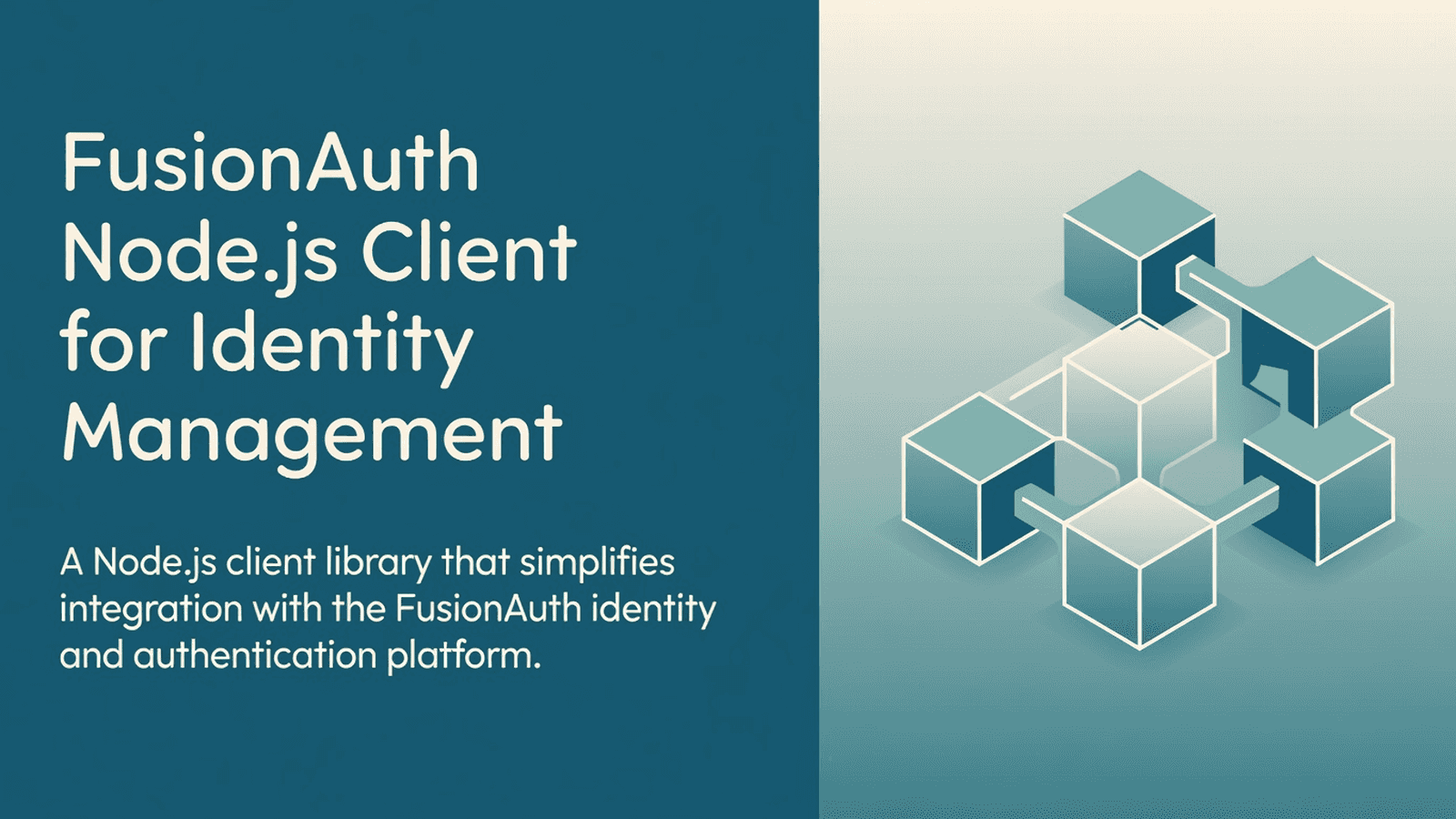 FusionAuth Node.js Client for Identity Management