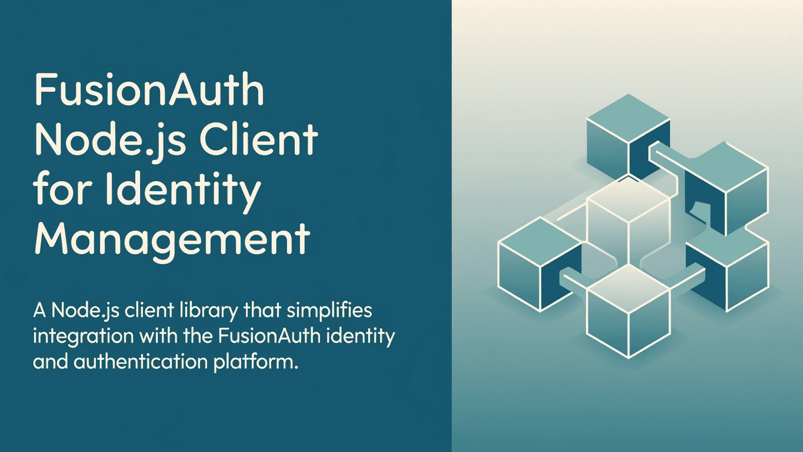 FusionAuth Node.js Client for Identity Management preview 1