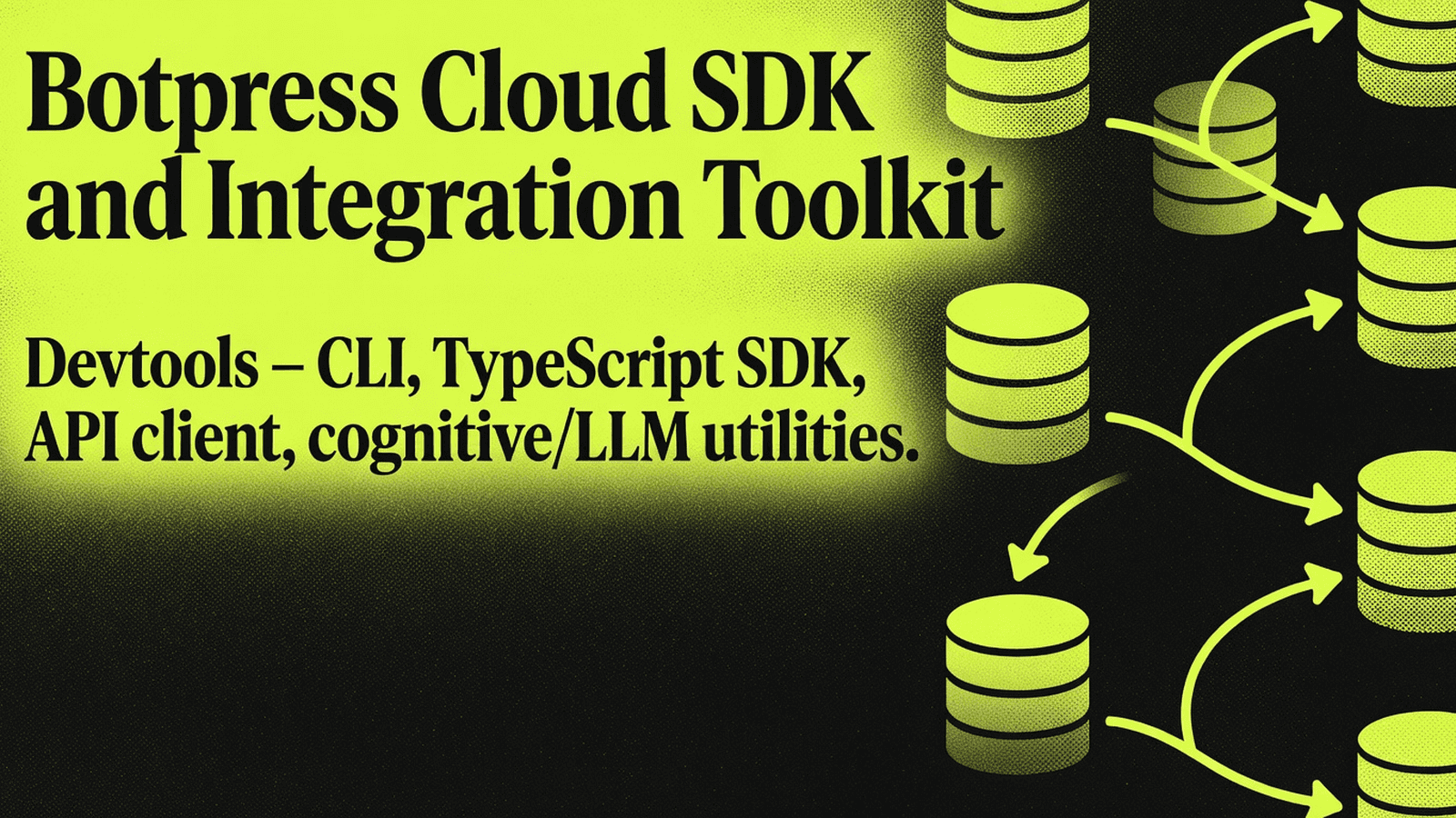 Botpress Cloud SDK and Integration Toolkit