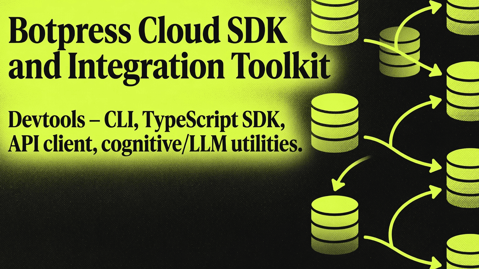 Botpress Cloud SDK and Integration Toolkit preview 1