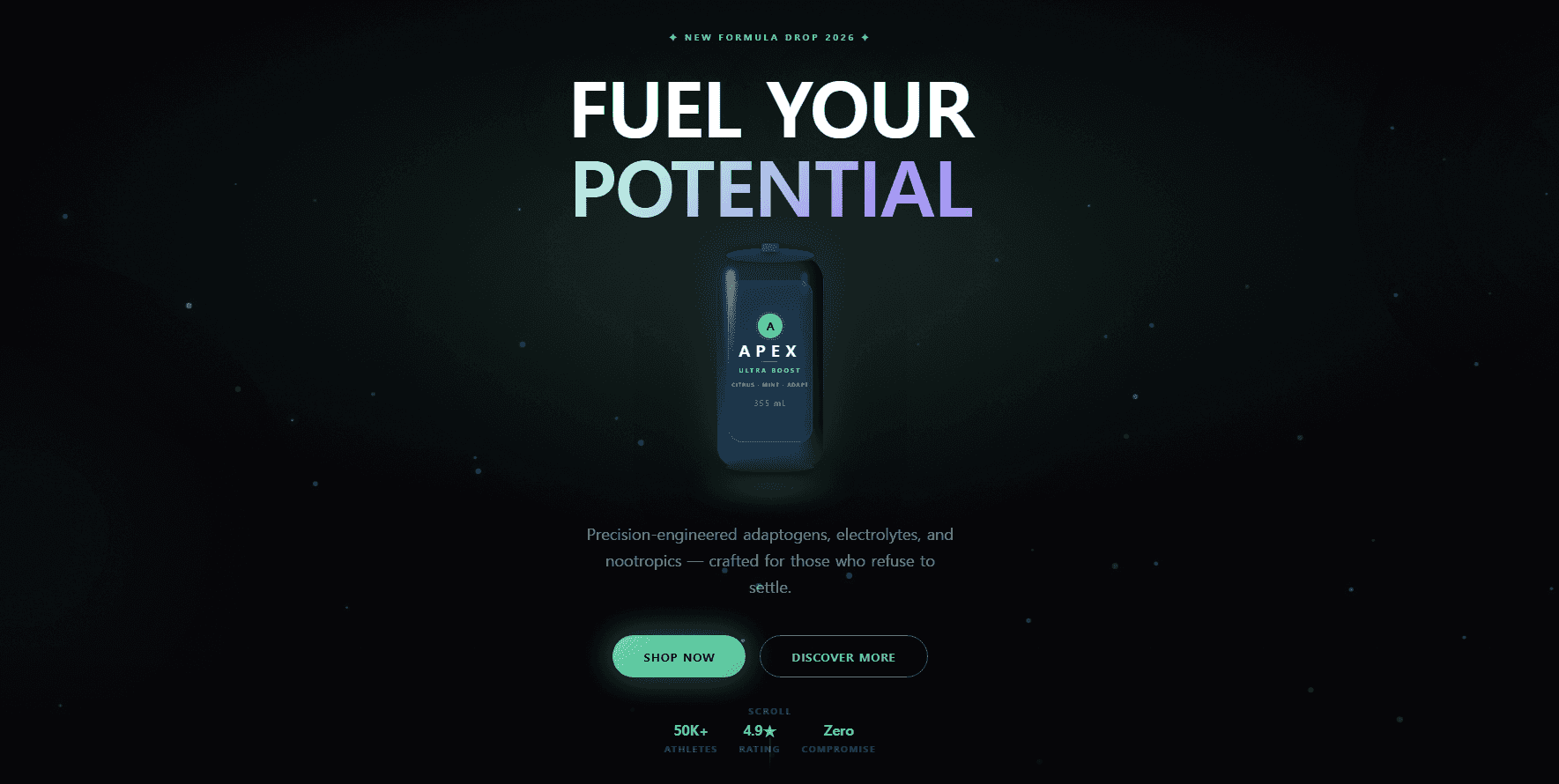 Beverage Product Promo Design Template preview 1