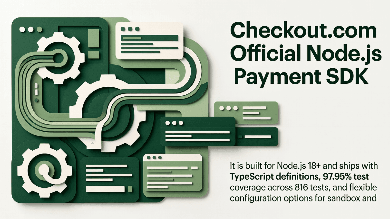Checkout.com Official Node.js Payment SDK preview 1