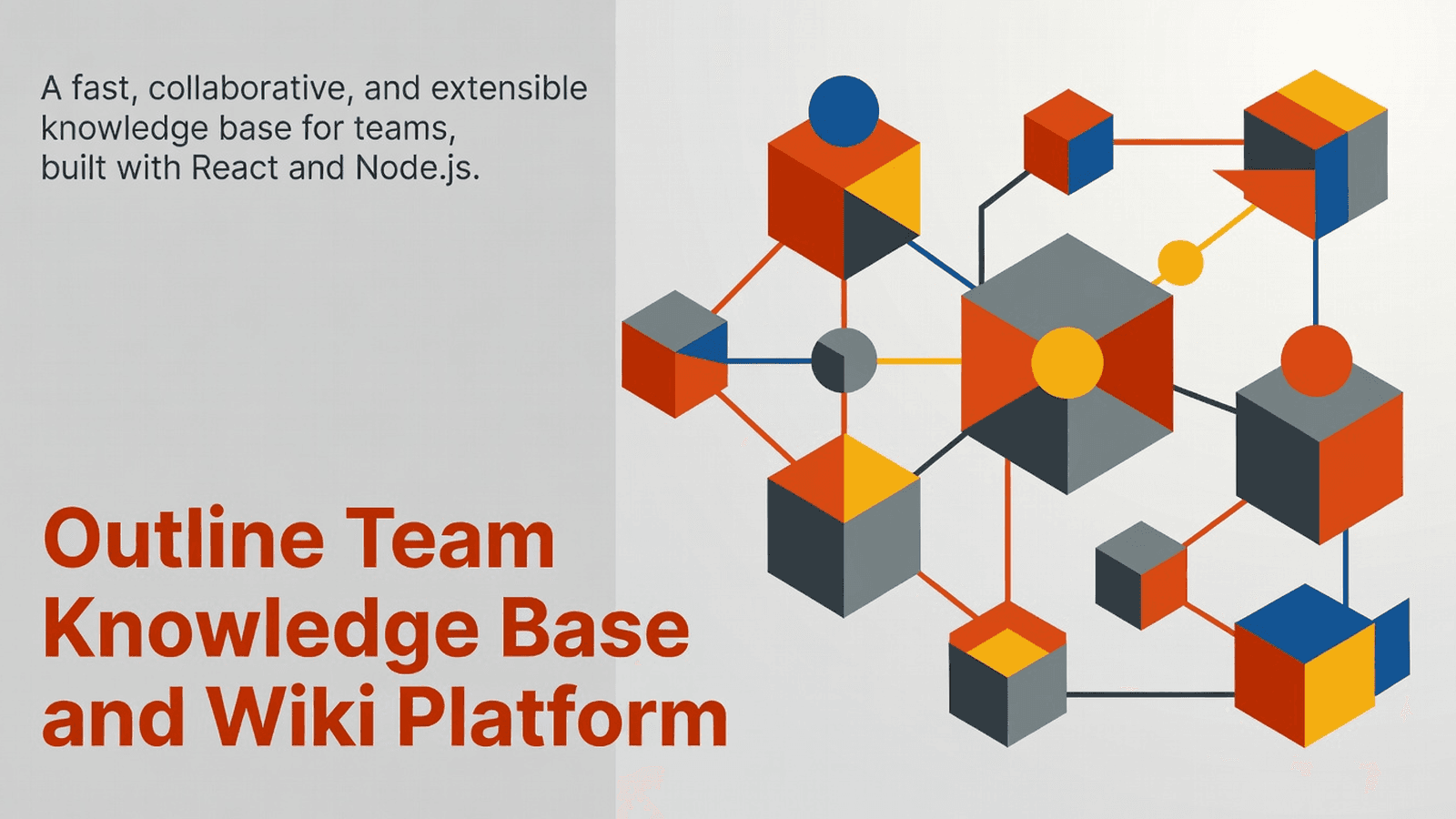 Outline Team Knowledge Base and Wiki Platform preview 1