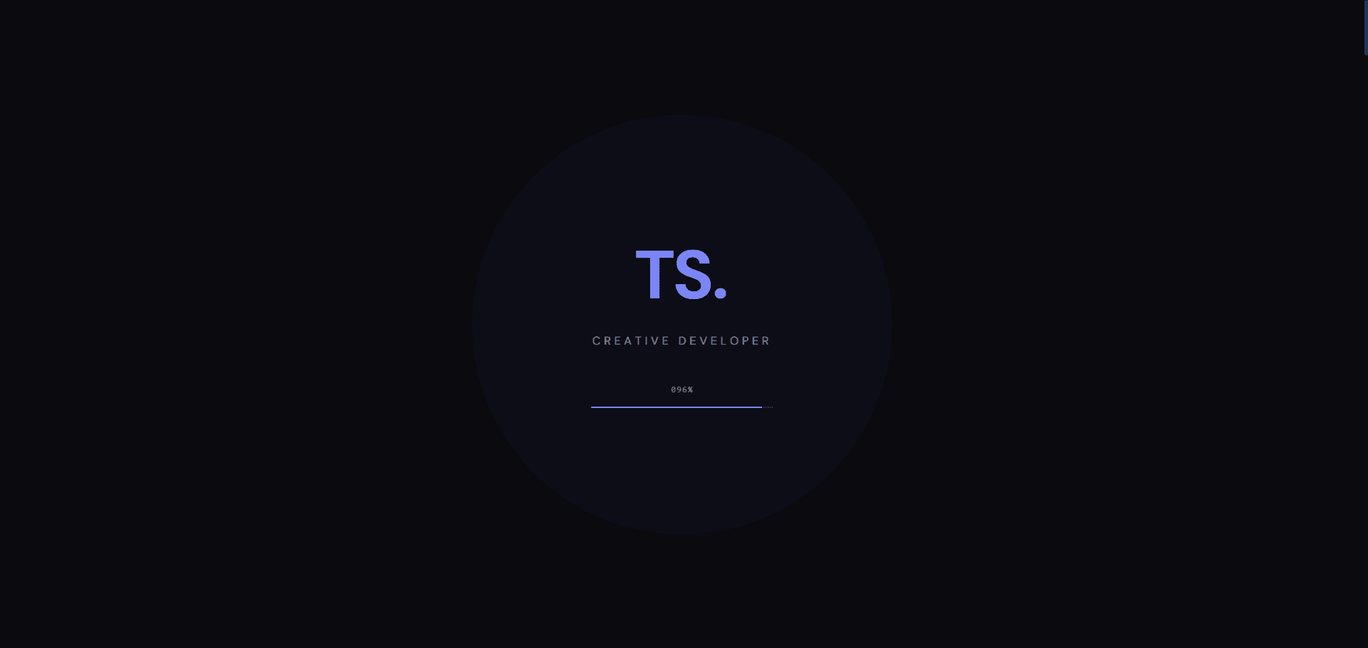 Editable Animated Portfolio (React + Firebase CMS) preview 1