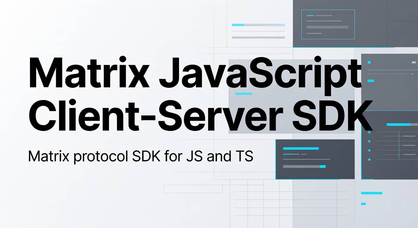 Matrix JavaScript Client-Server SDK preview 1