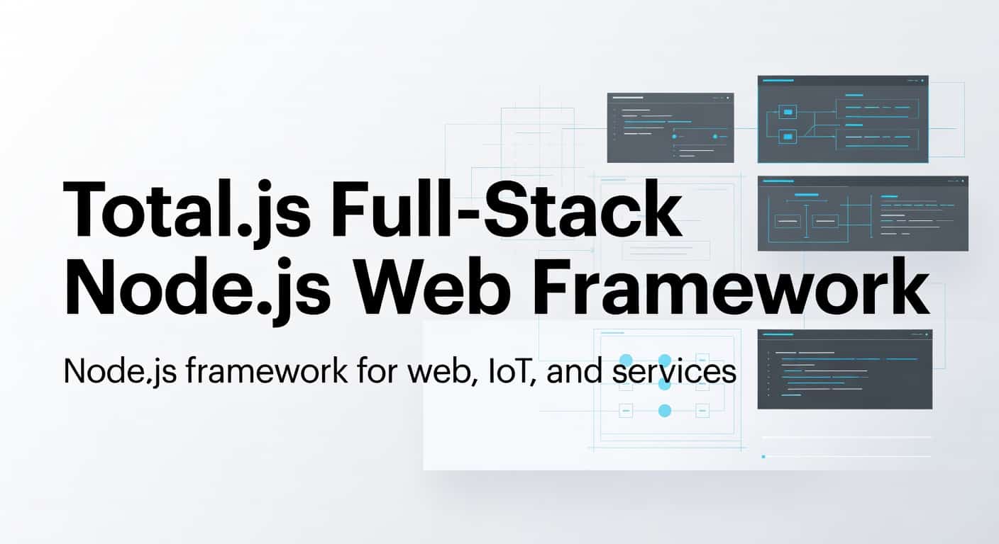 Total.js Full-Stack Node.js Web Framework