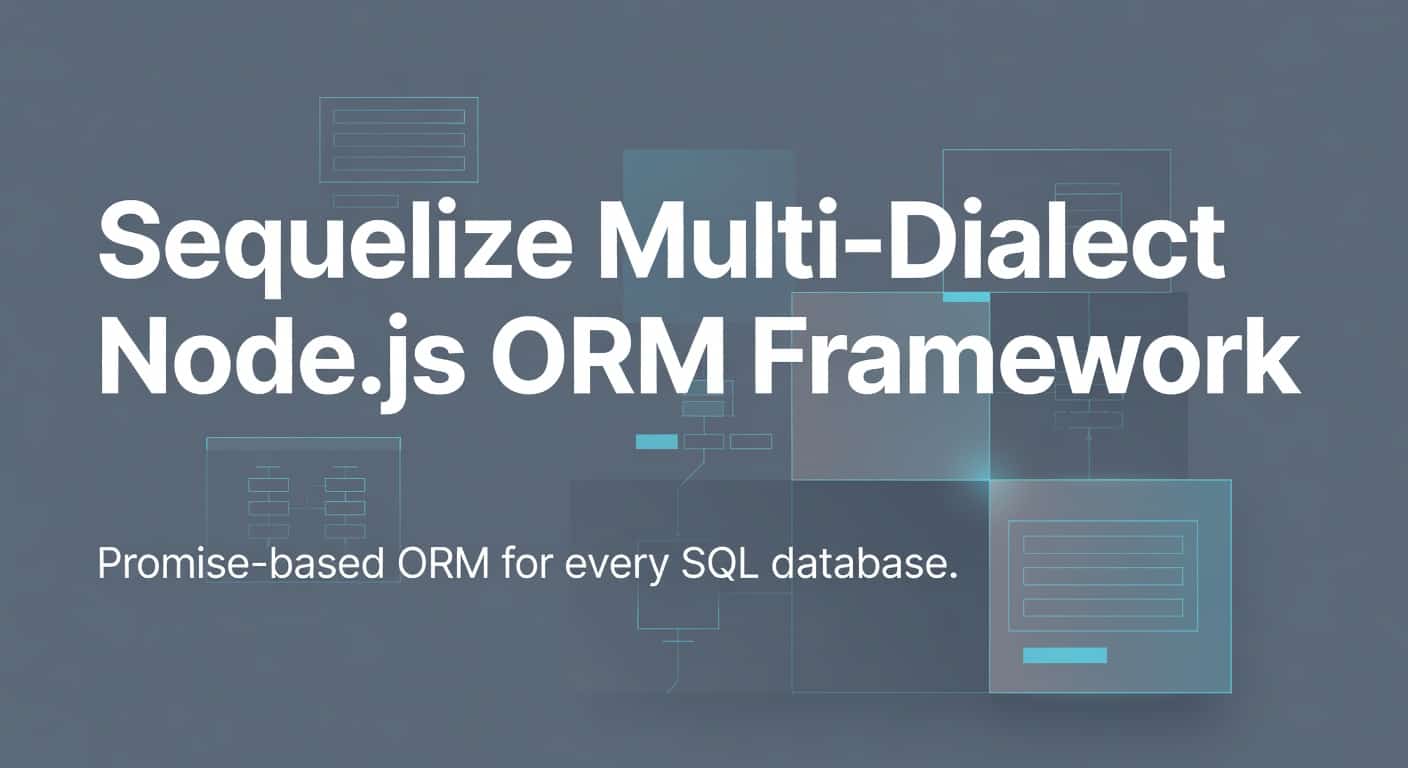 Sequelize Multi-Dialect Node.js ORM Framework