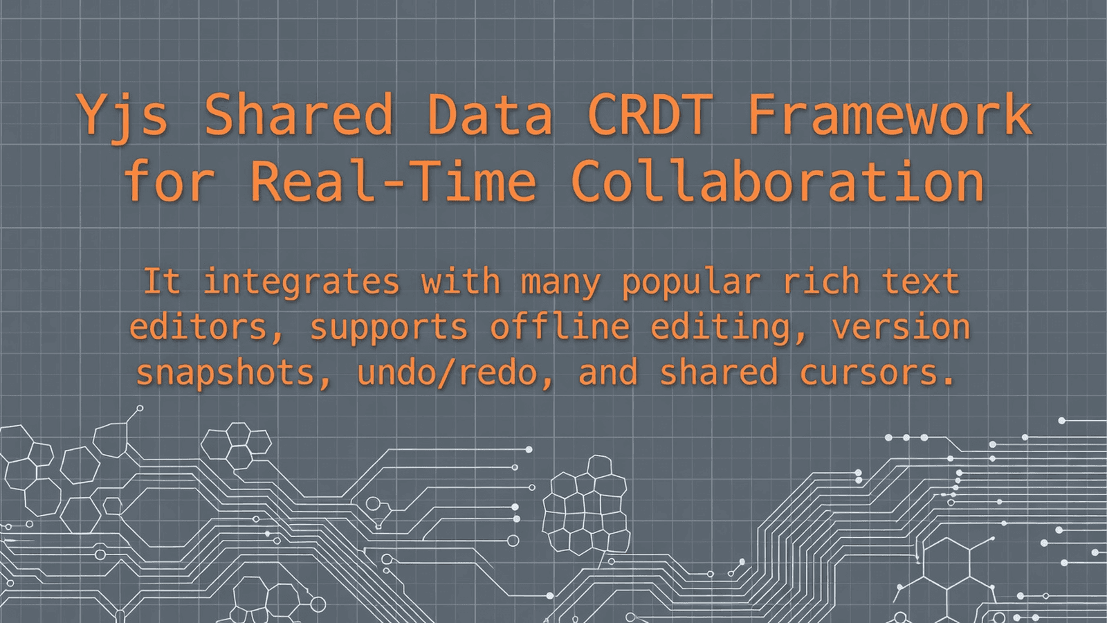 Yjs Shared Data CRDT Framework for Real-Time Collaboration
