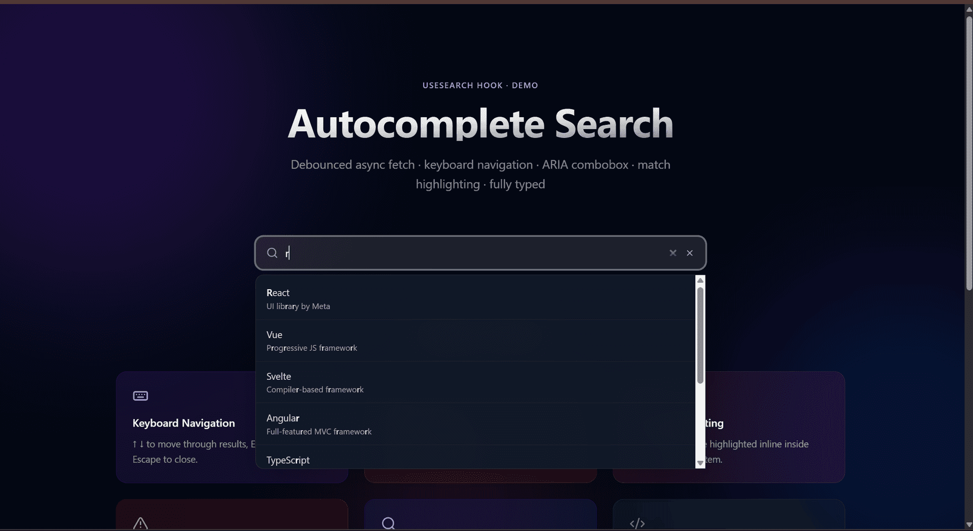 Search Autocomplete System