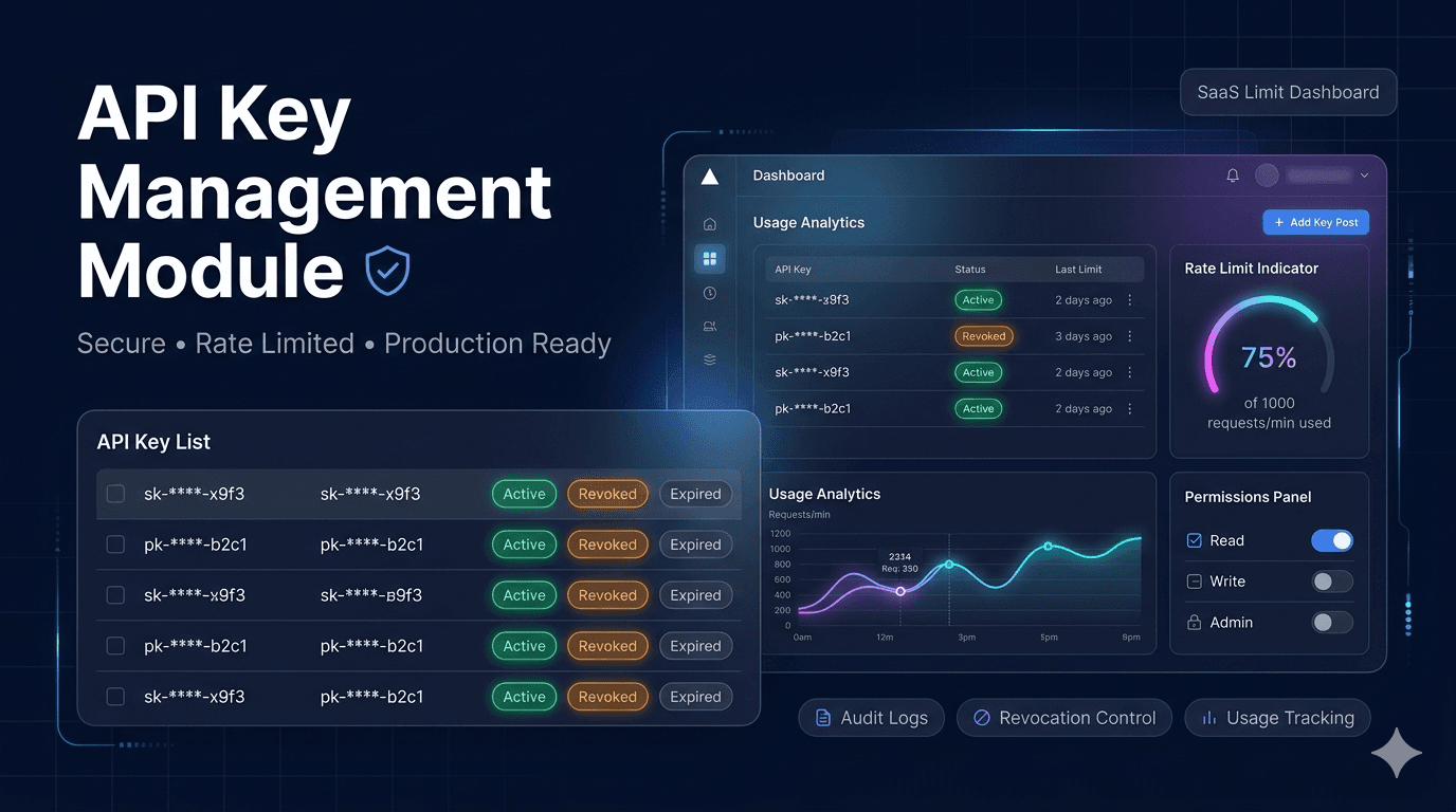 API Key Management Module preview 1
