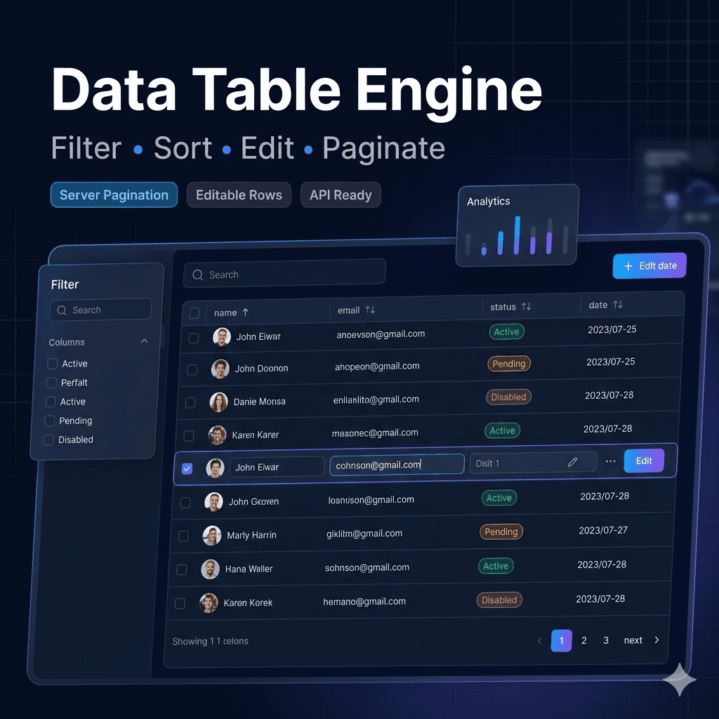 Server Pagination Module preview 1