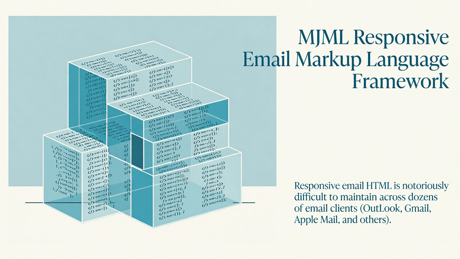 MJML Responsive Email Markup Language Framework preview 1