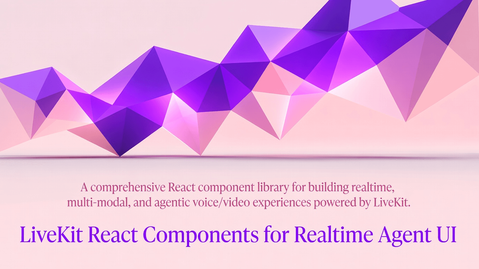 LiveKit React Components for Realtime Agent UI preview 1