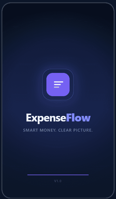 Mobile app expense tracker preview 1