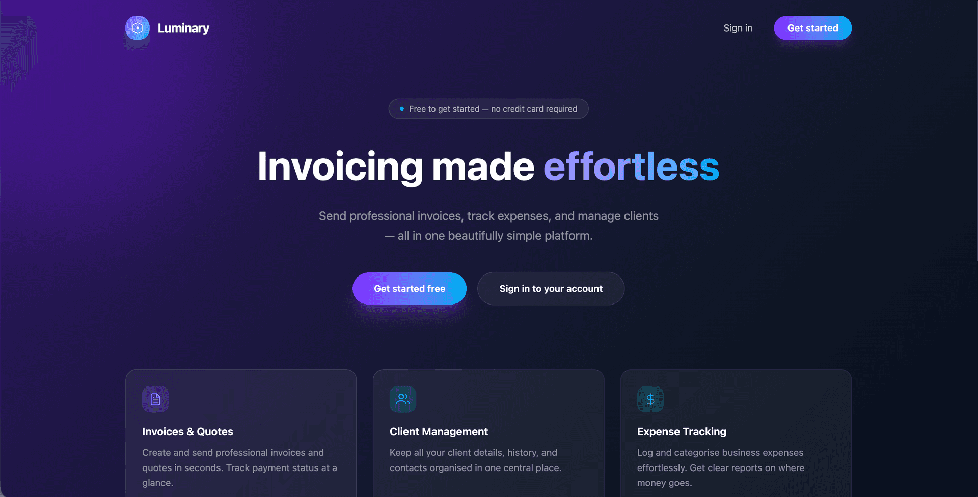 SmartInvoice Pro preview 1
