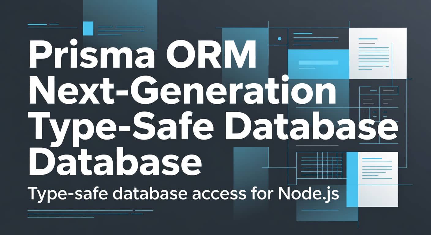 Prisma ORM Next-Generation Type-Safe Database Toolkit preview 1