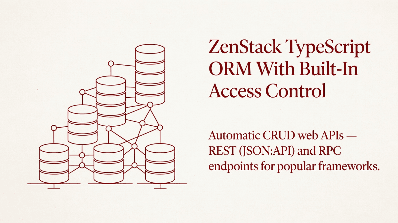 ZenStack TypeScript ORM With Built-In Access Control preview 1