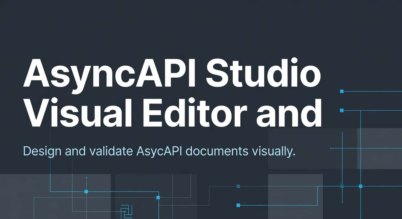 AsyncAPI Studio Visual Editor and Design System