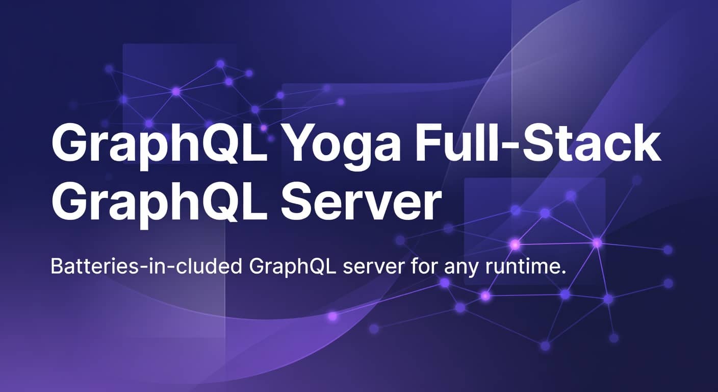 GraphQL Yoga Full-Stack GraphQL Server Framework preview 1