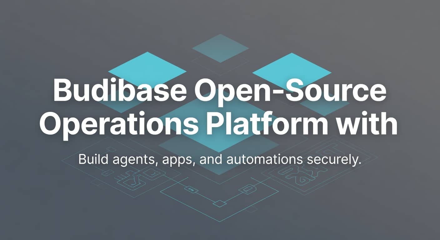 Budibase Open-Source Operations Platform with AI Agents preview 1