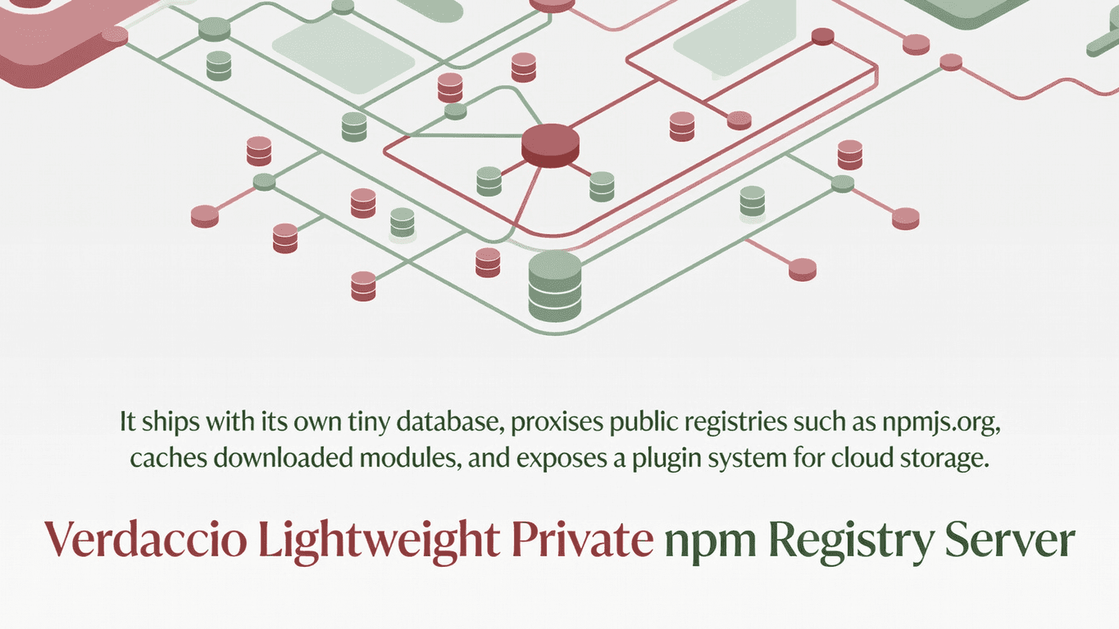 Verdaccio Lightweight Private npm Registry Server