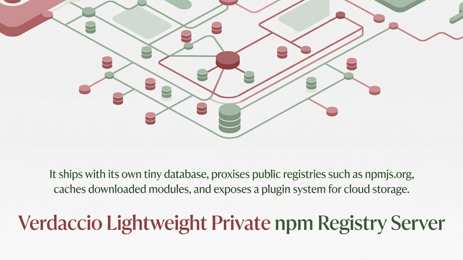 Verdaccio Lightweight Private npm Registry Server preview 1