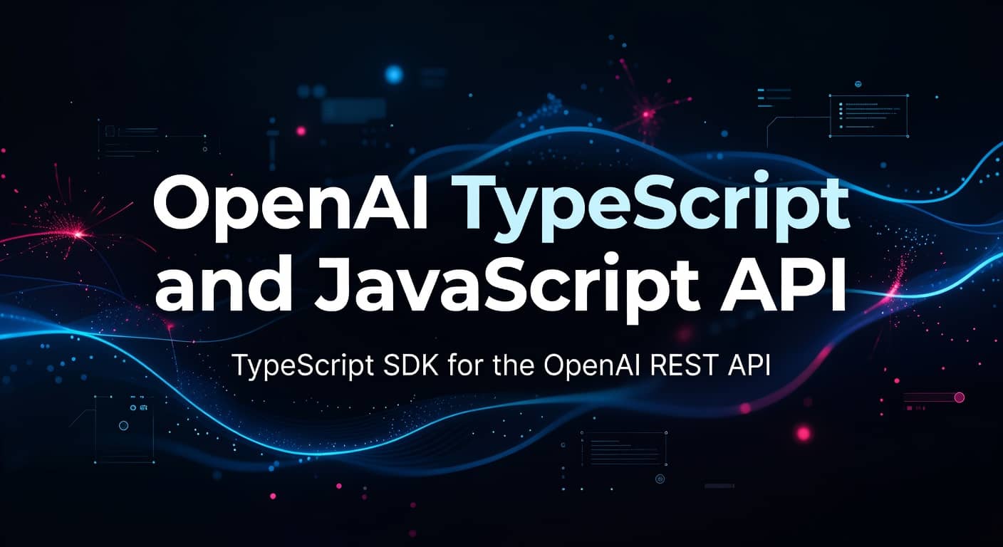 OpenAI TypeScript and JavaScript API Client preview 1