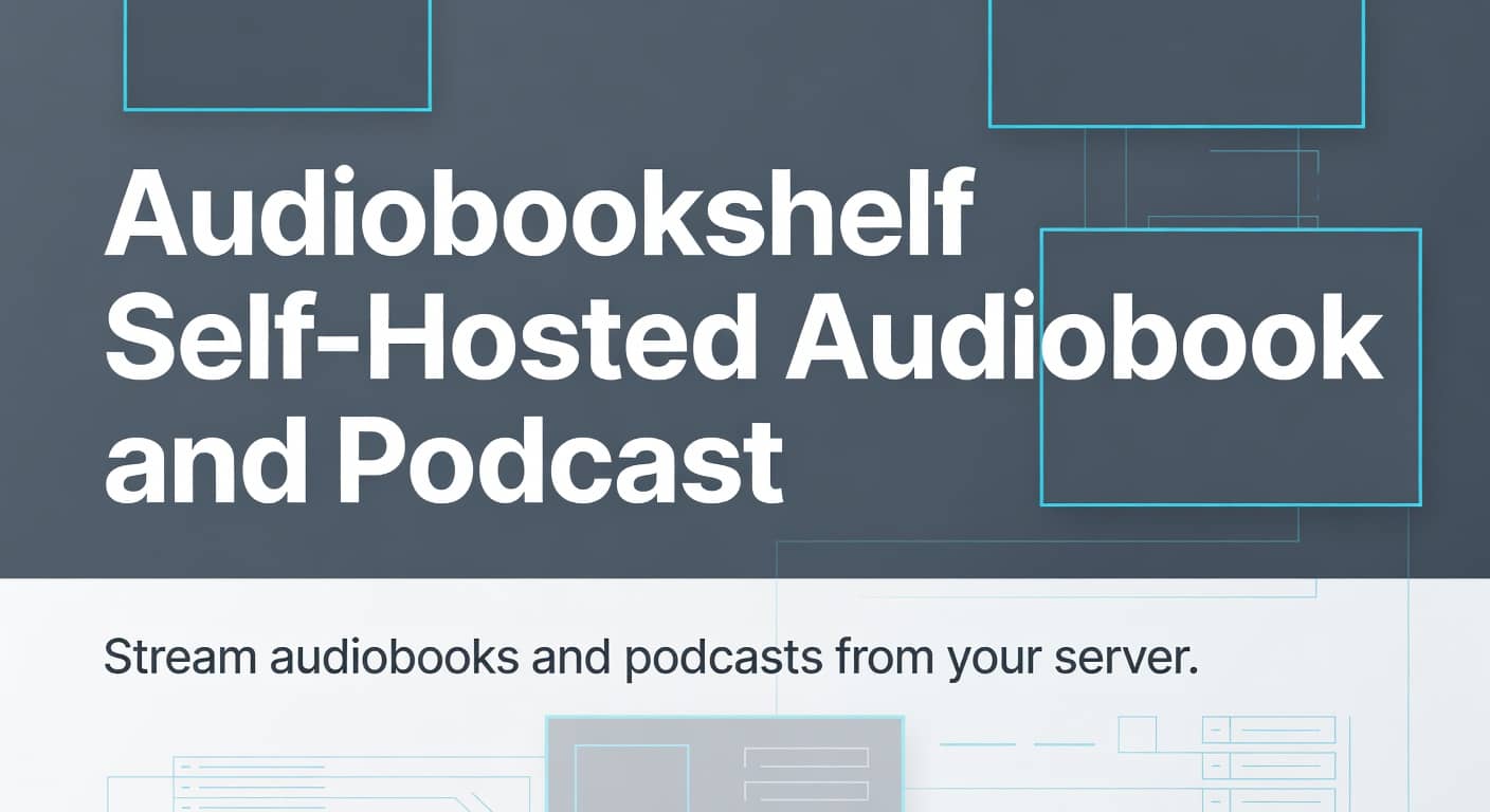 Audiobookshelf Self-Hosted Audiobook and Podcast Server preview 1