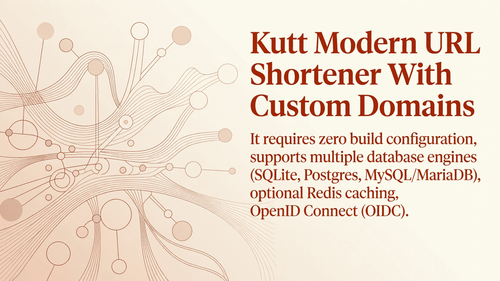 Kutt Modern URL Shortener With Custom Domains