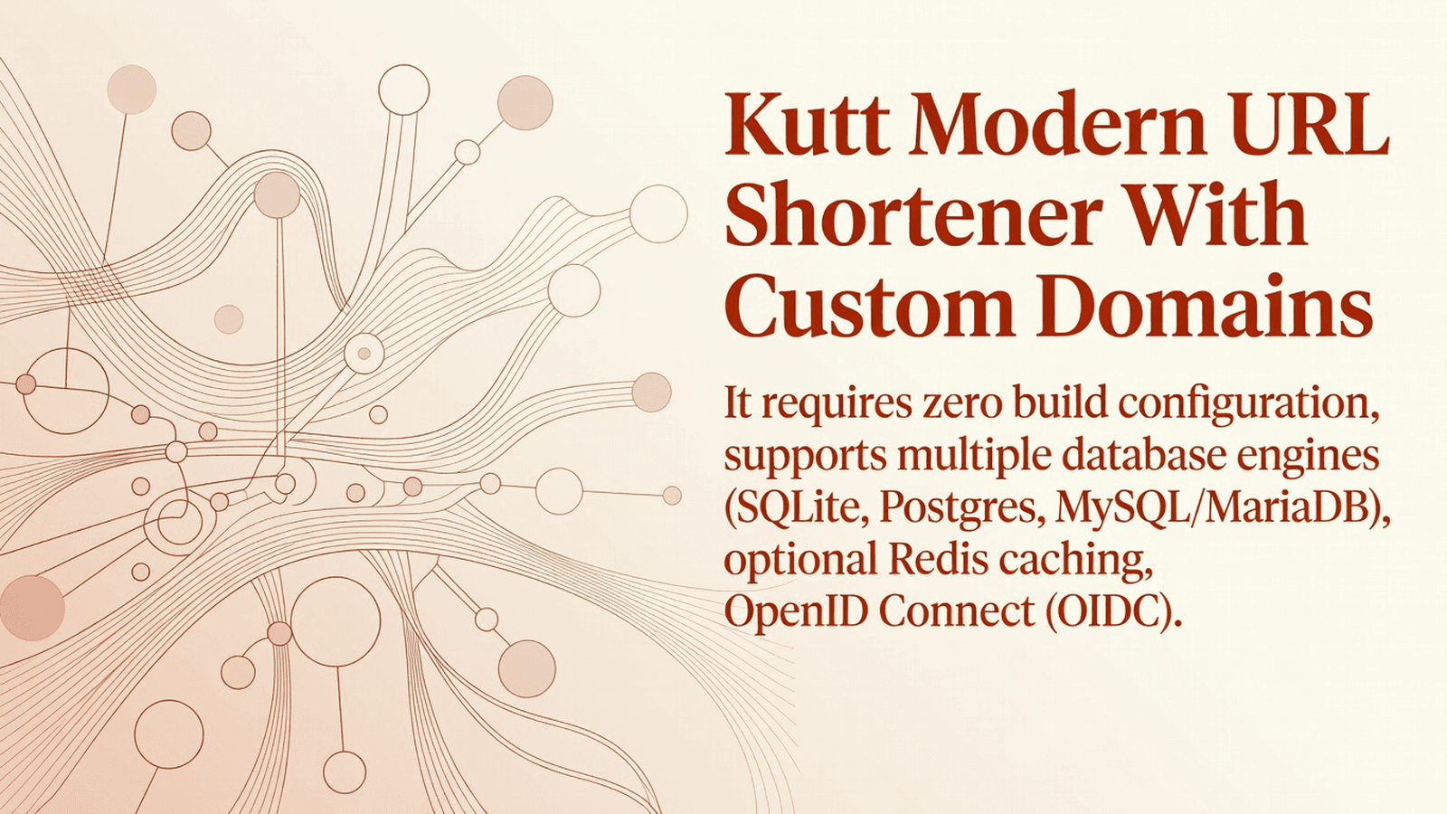 Kutt Modern URL Shortener With Custom Domains preview 1