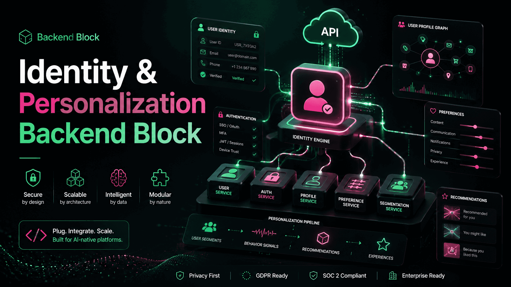 Backend - Identity&Personalization Block