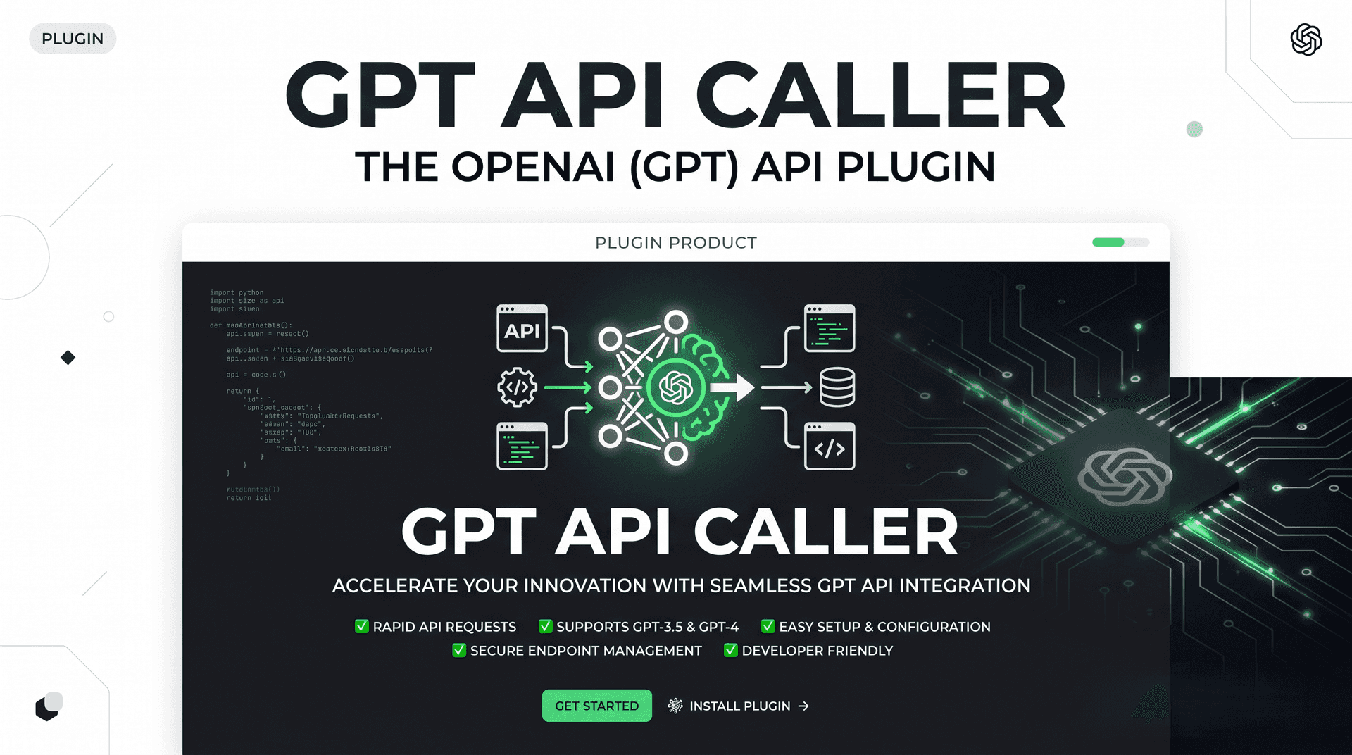 OpenAI(GPT) API caller Module Plugin preview 1
