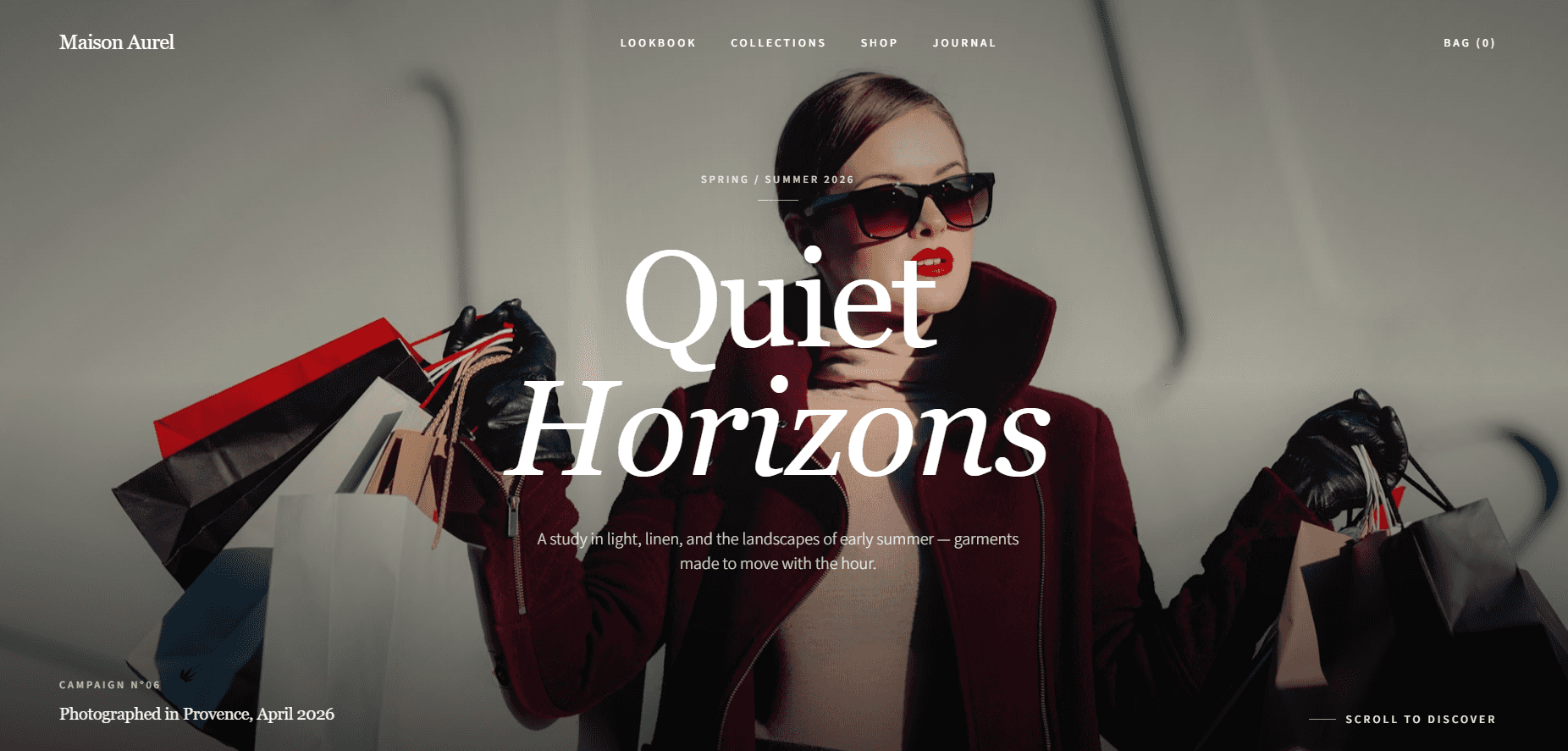 Designer Fashion Shop Design Template