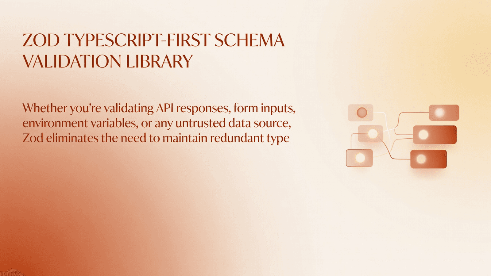 Zod TypeScript-First Schema Validation Library preview 1