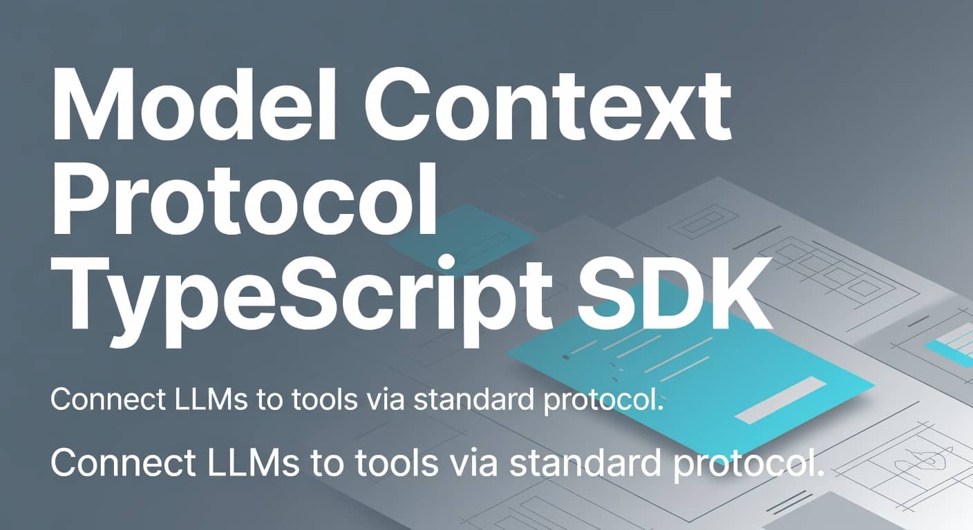 Model Context Protocol TypeScript SDK preview 1