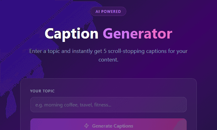 Viral Caption AI