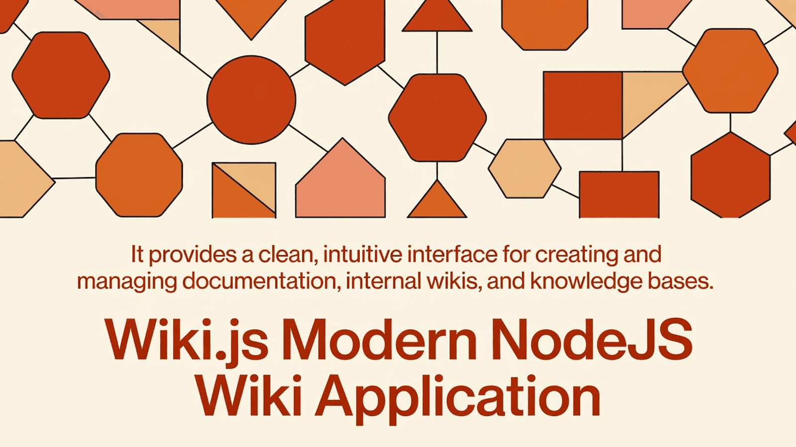 Wiki.js Modern NodeJS Wiki Application preview 1