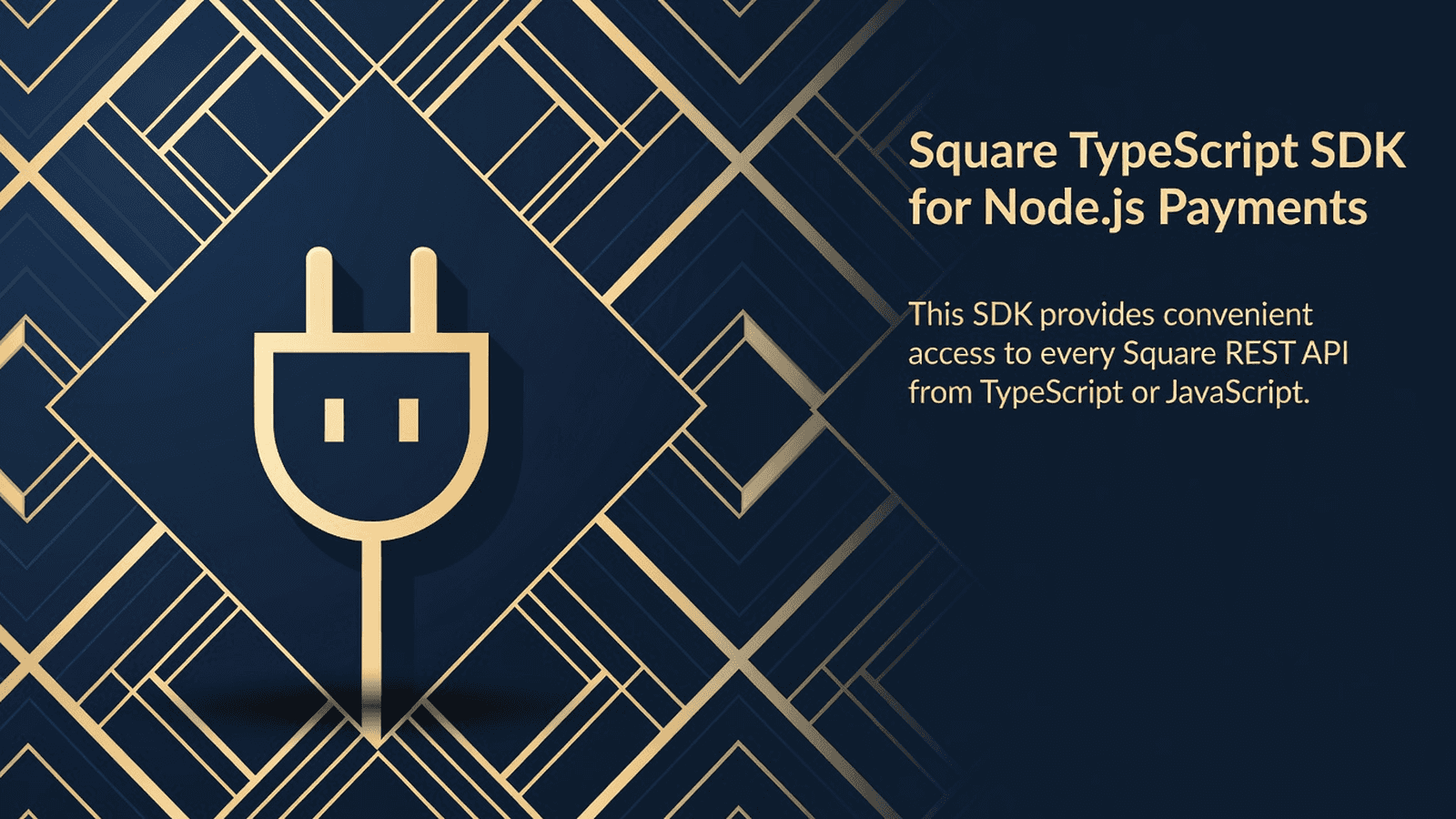 Square TypeScript SDK for Node.js Payments