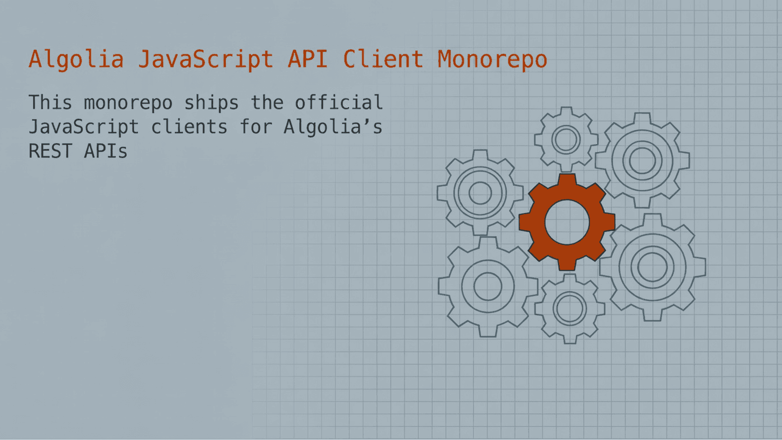 Algolia JavaScript API Client Monorepo