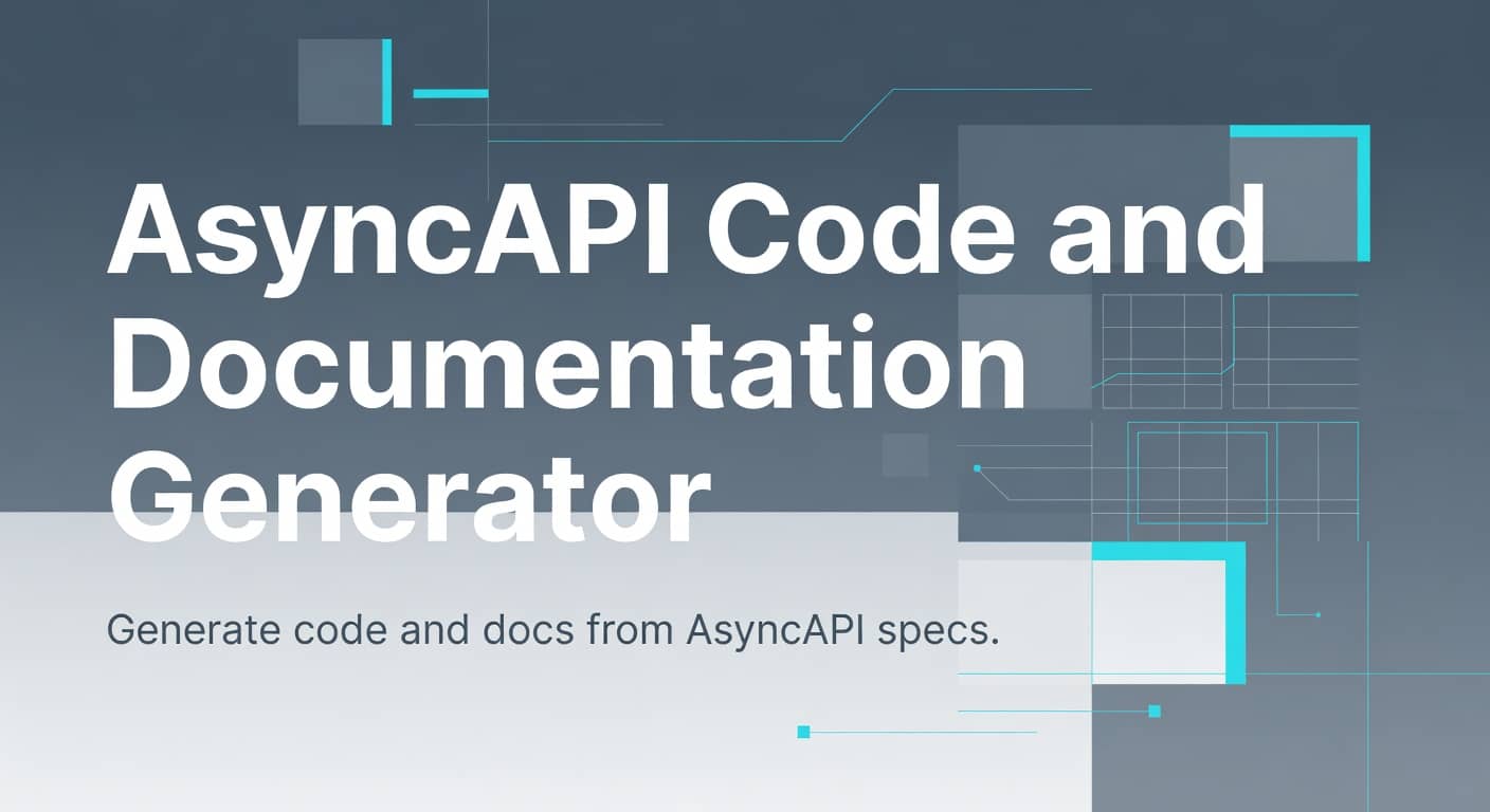 AsyncAPI Code and Documentation Generator Toolkit preview 1