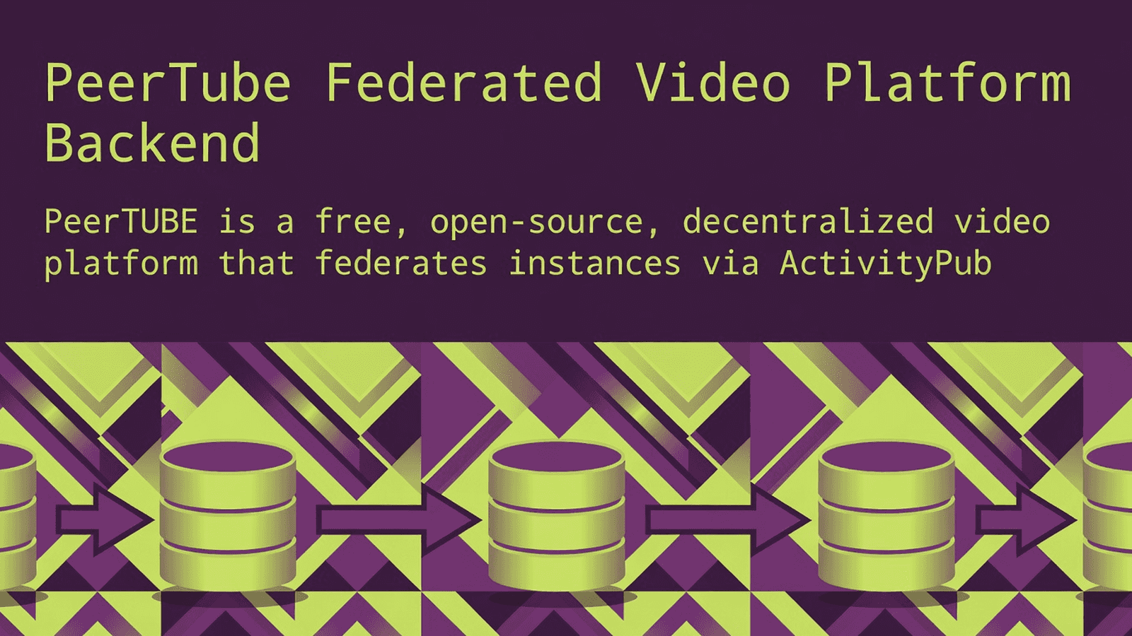 PeerTube Federated Video Platform Backend