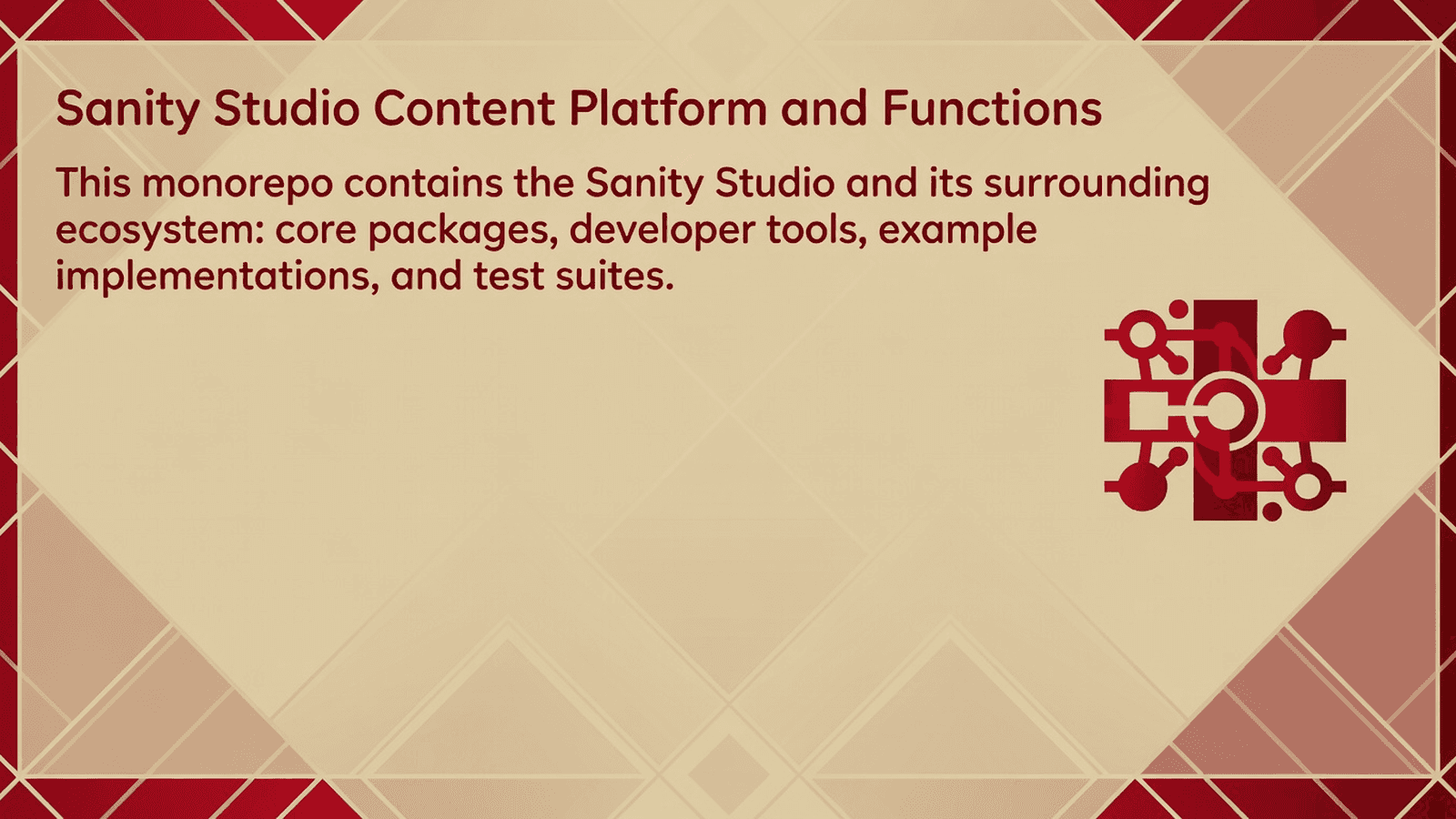 Sanity Studio Content Platform and Functions