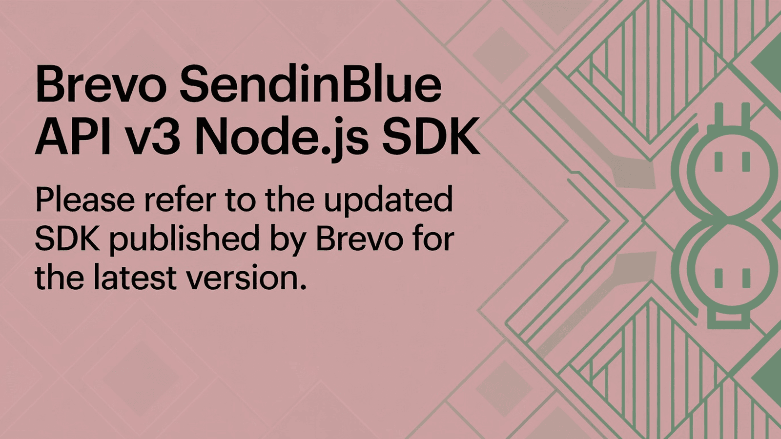 Brevo SendinBlue API v3 Node.js SDK preview 1